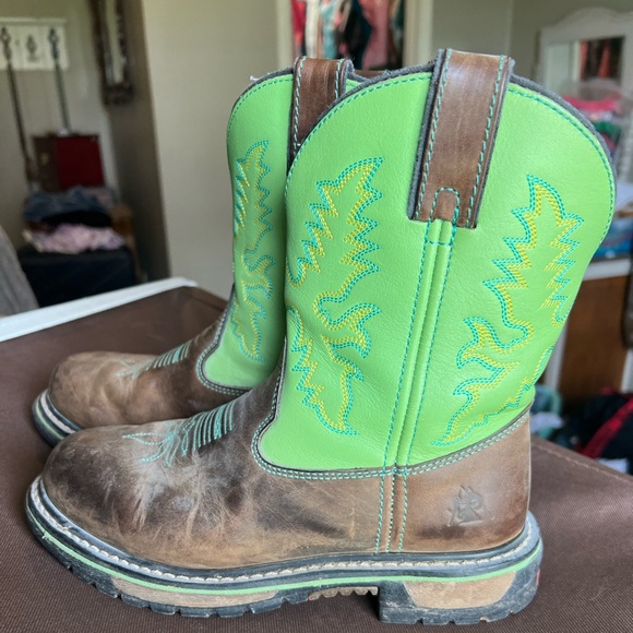 Green Rocky Boots - Picture 7 of 7